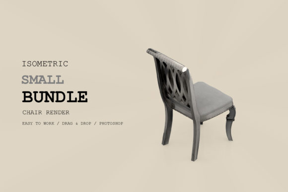 Exploring the Versatility of Isometric Chair 3D Render Pack 84