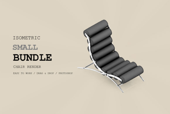Isometric Chair 3D Render Pack 10: A Must-Have Resource for Designers and Creators