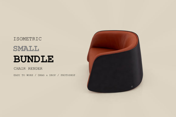 Isometric Chair 3D Render Pack 103: A Strategic Resource for Visual Communication and Design