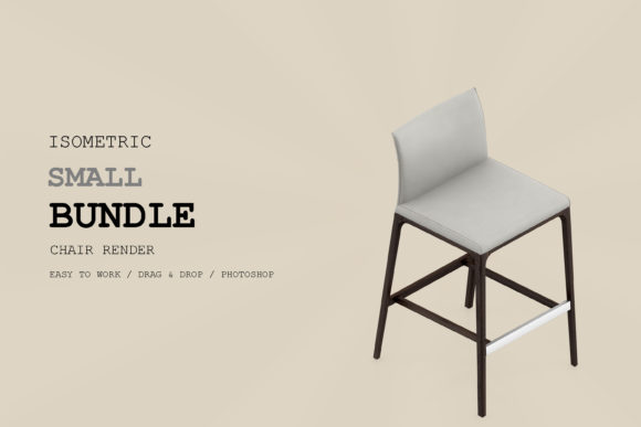 Unlocking Creative Potential with the Isometric Chair 3D Render Pack 230