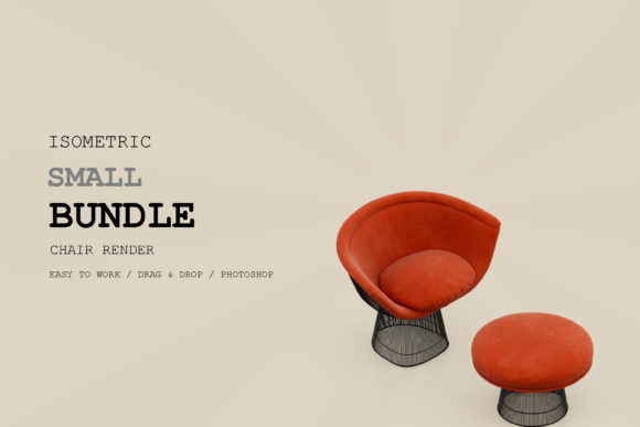 Unlocking Creativity: How the Isometric Chair 3D Render Pack 235 Elevates Your Design Projects
